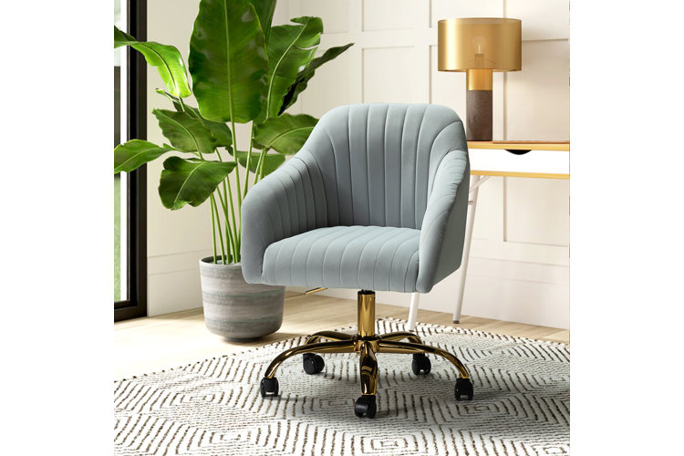 Top 14 Velvet Gray Office Chairs in 2023 Wayfair